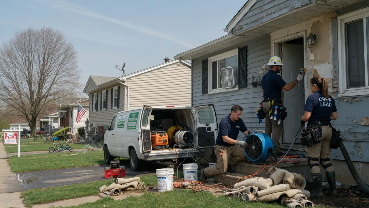 Flood Cleanup in Diamond, OH near me
