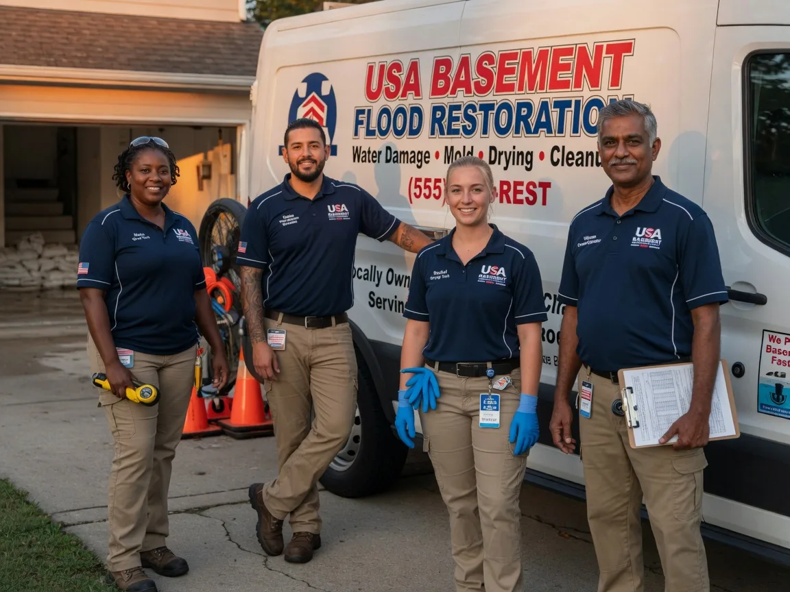 Basement Flood Cleanup company in Diamond, OH