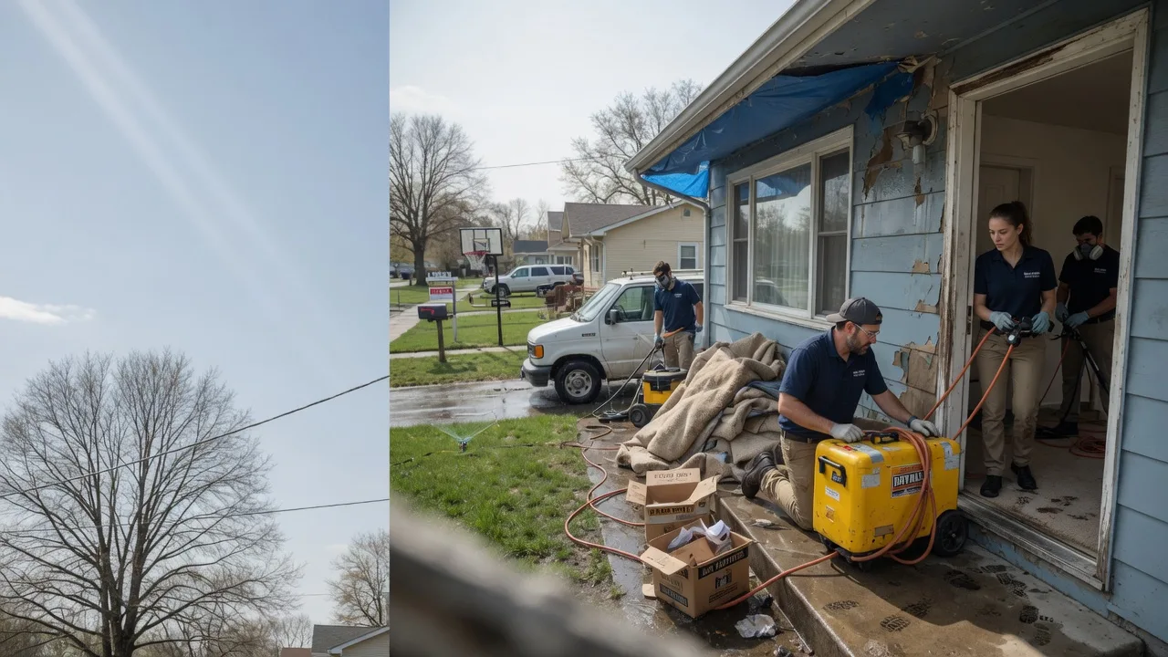 Basement Flood Cleanup in Diamond, OH near me